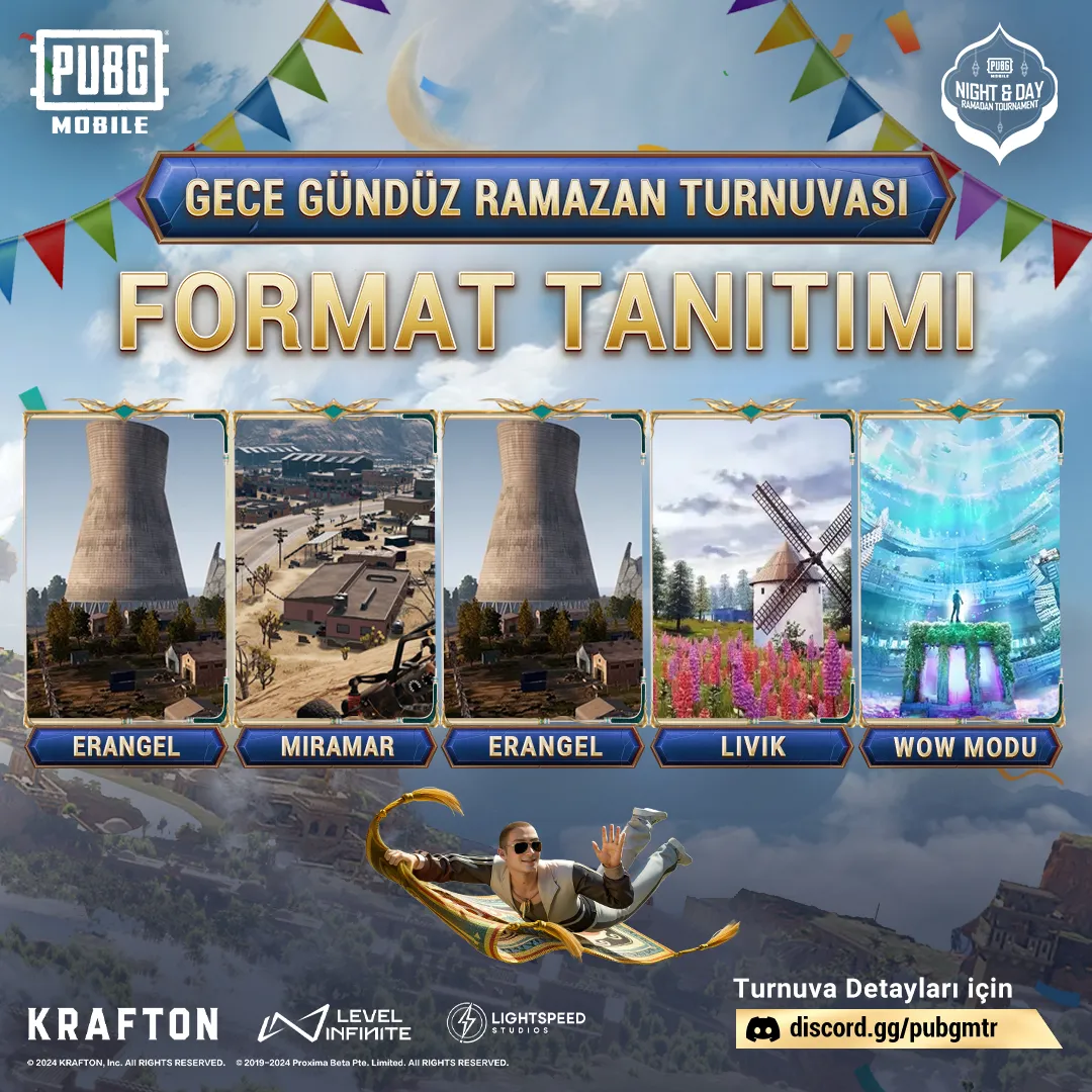 Day and Night Ramadan turnuva formatı