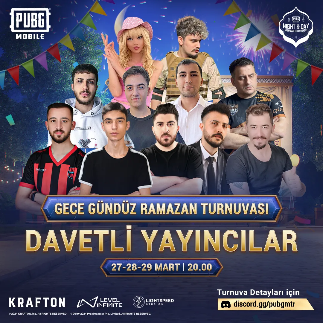 PUBG Mobile Day & Night Ramadan KOL Turnuvası