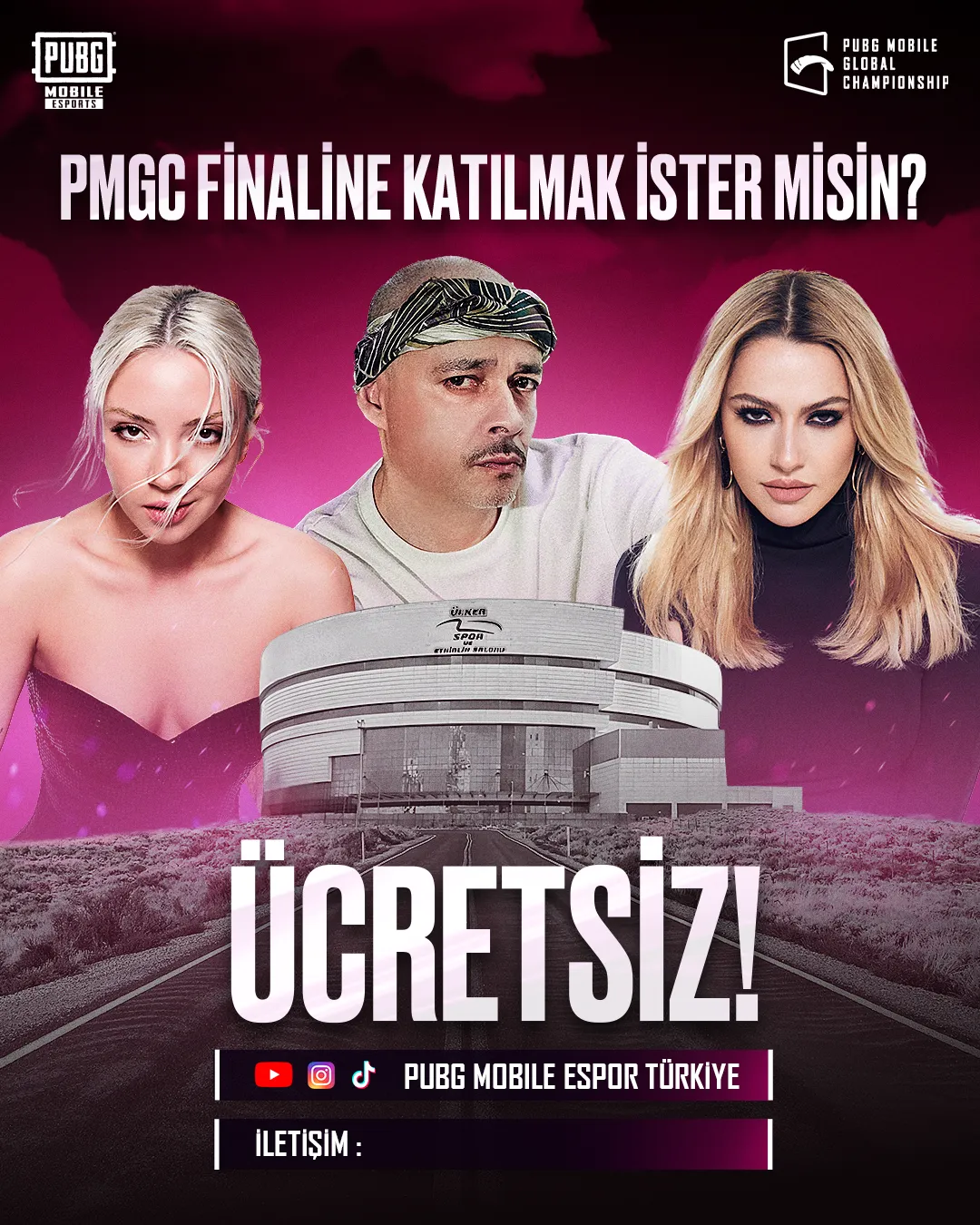 PMGC 2023 Büyük Final arena posteri