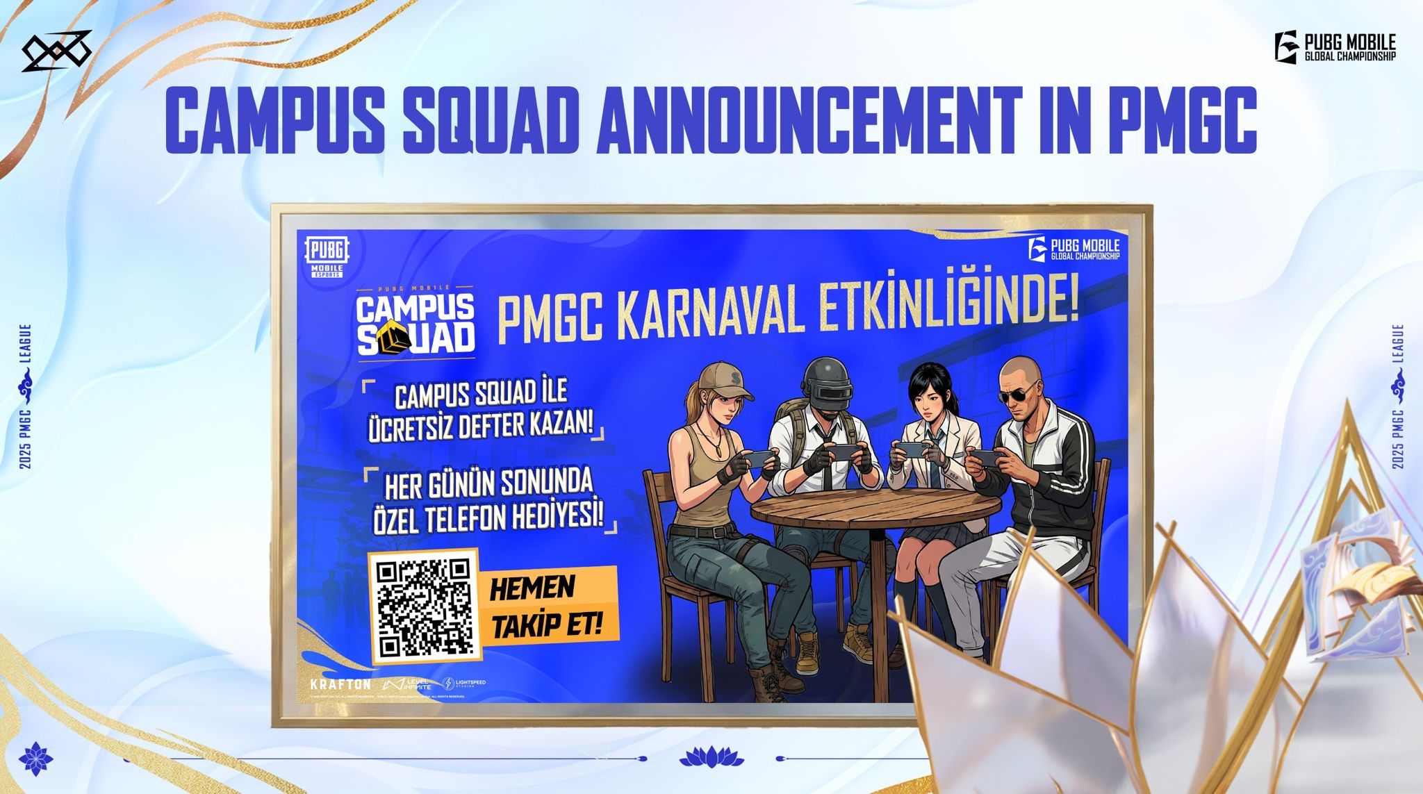 PMGC Campus Squad duyurusu